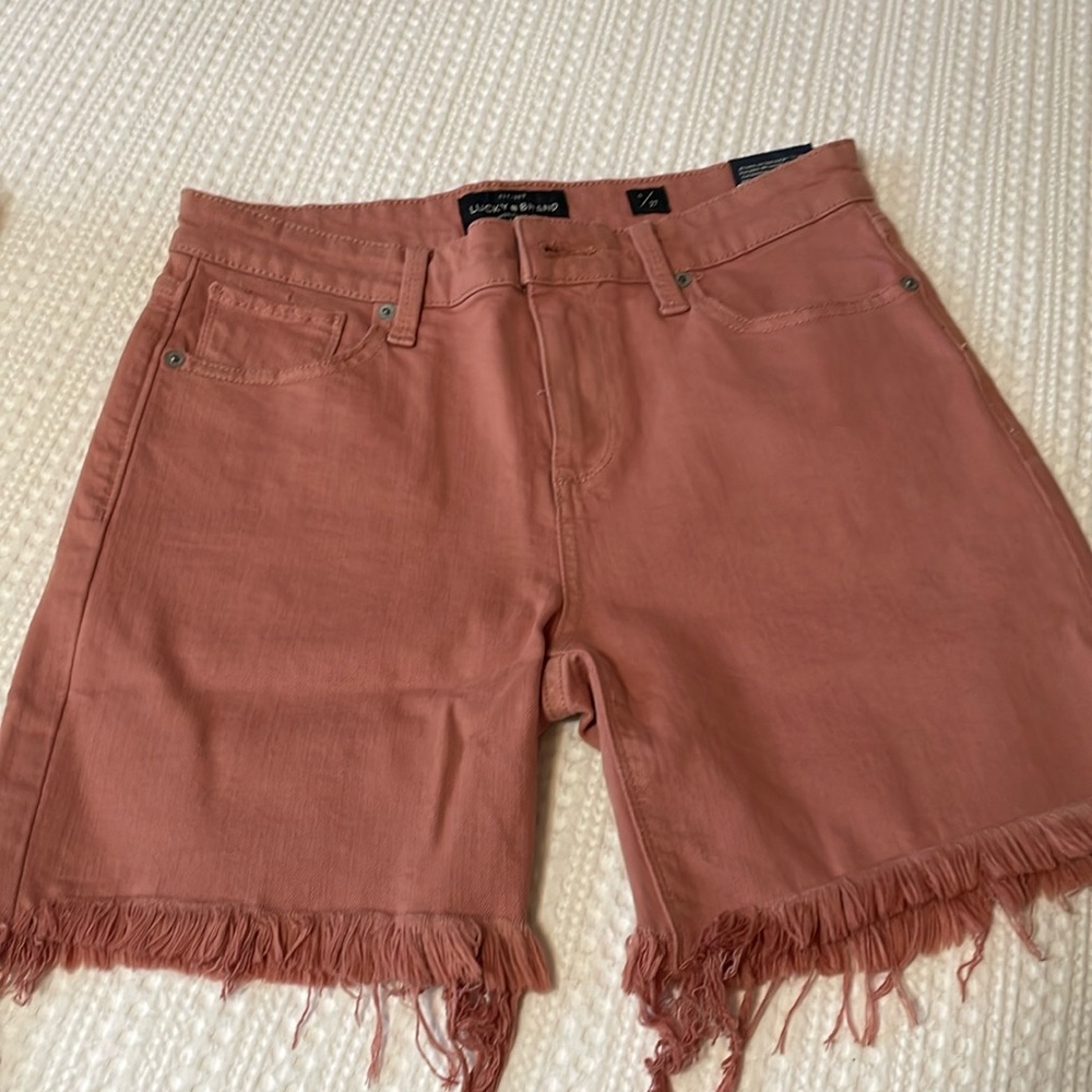 Lucky Brand Ava Short Mid Rise
